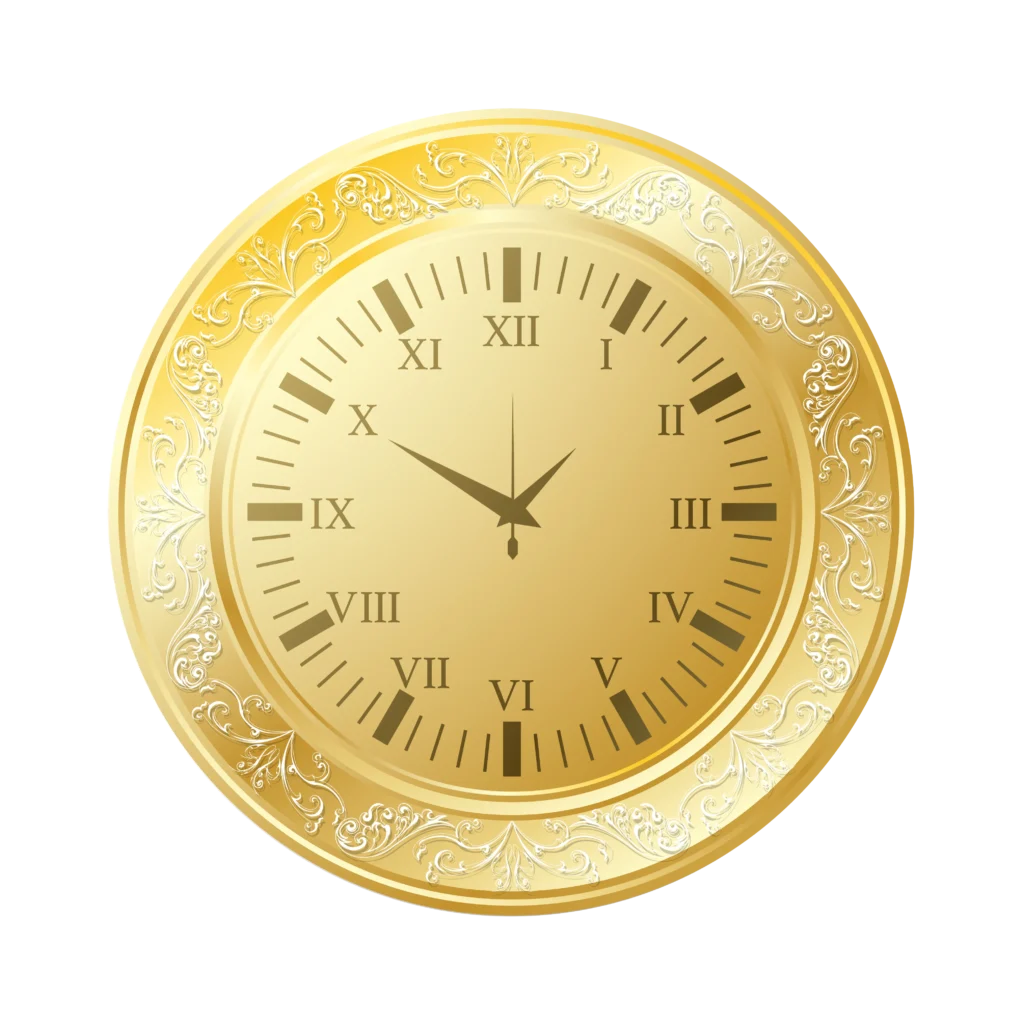 old golden watch