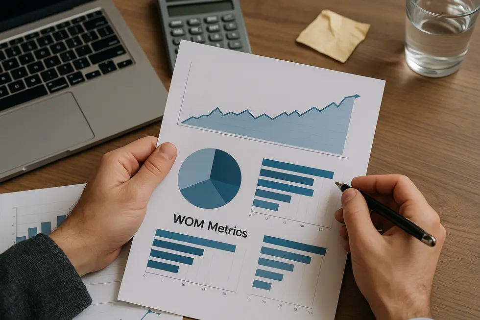 Statystyki wpływu marketingu szeptanego na decyzje zakupowe.