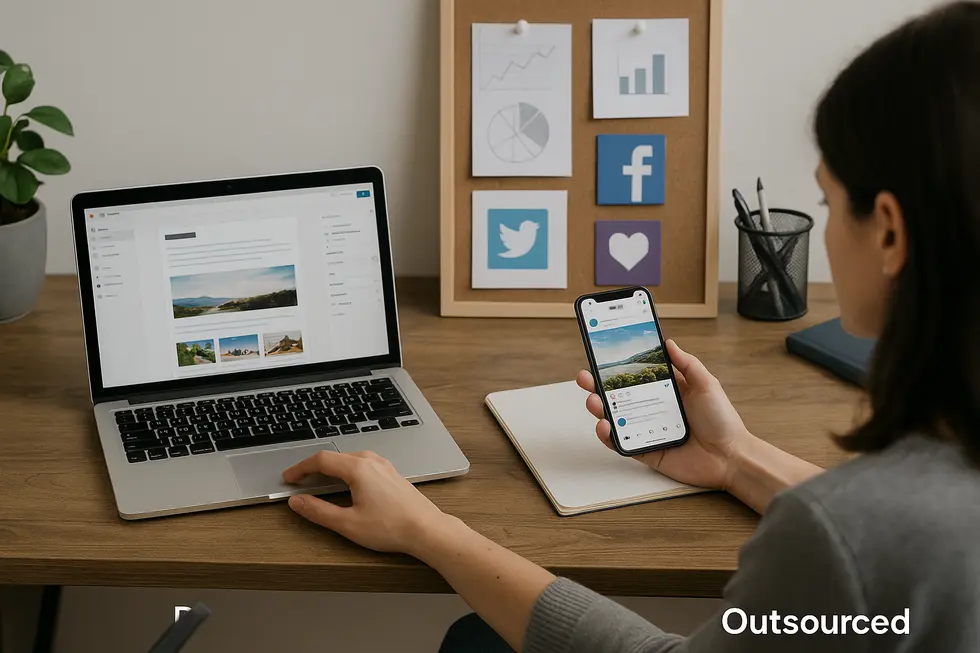 Porównanie inwestycji w marketing DIY i współpracy z ekspertem.