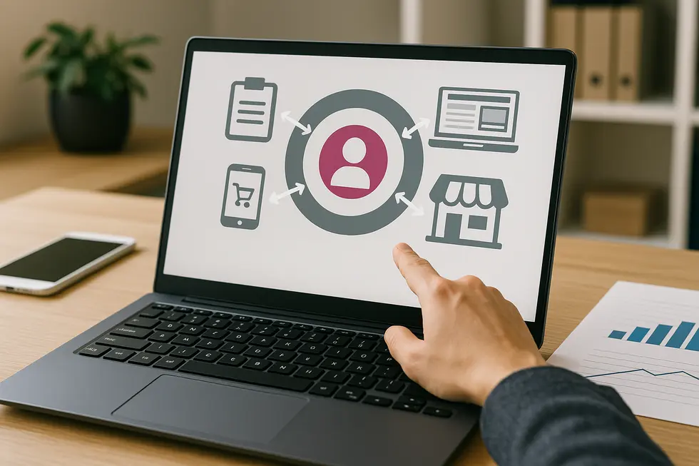 Integracja marketingu online i offline dla lepszego doświadczenia zakupowego.