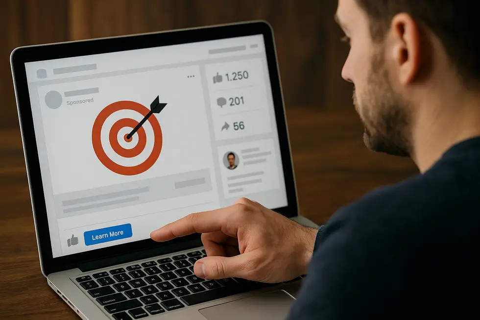 Okładka ilustrująca praktyczne podejście do tworzenia grup odbiorców na Facebooku.