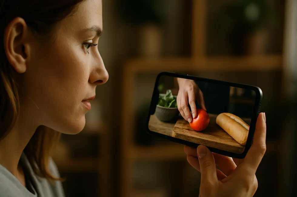 Przykład dobrze zoptymalizowanej reklamy wizualnej na Facebook i Instagram.