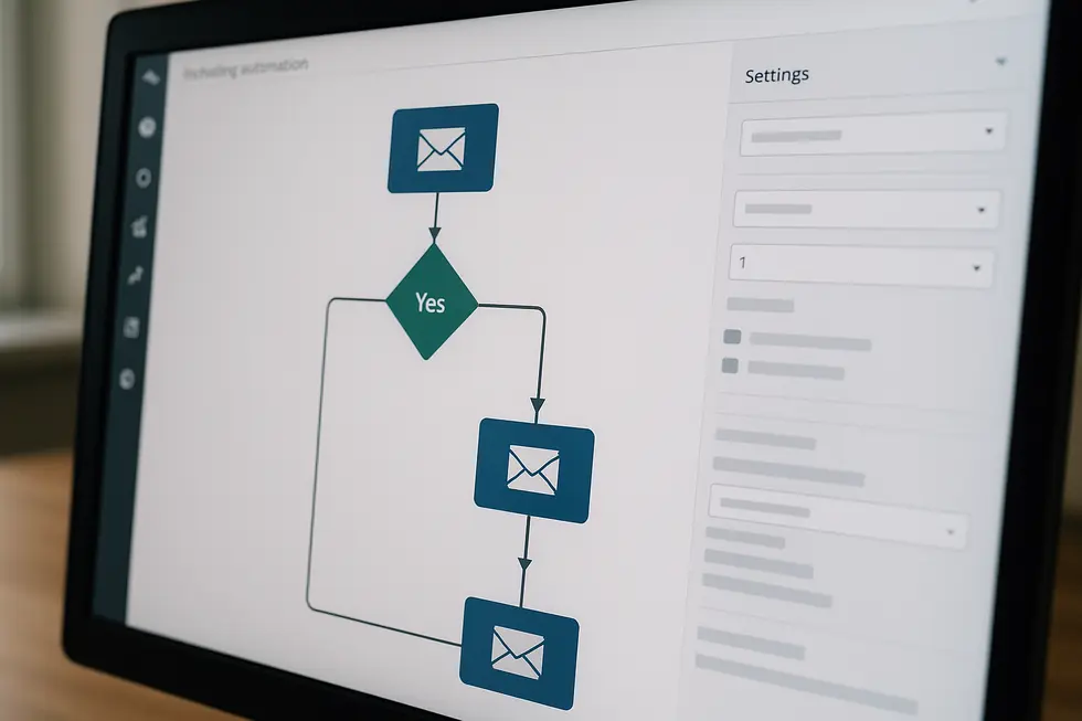 Zespół opracowujący buyer personas, co jest kluczowe dla udanego lead nurturing.